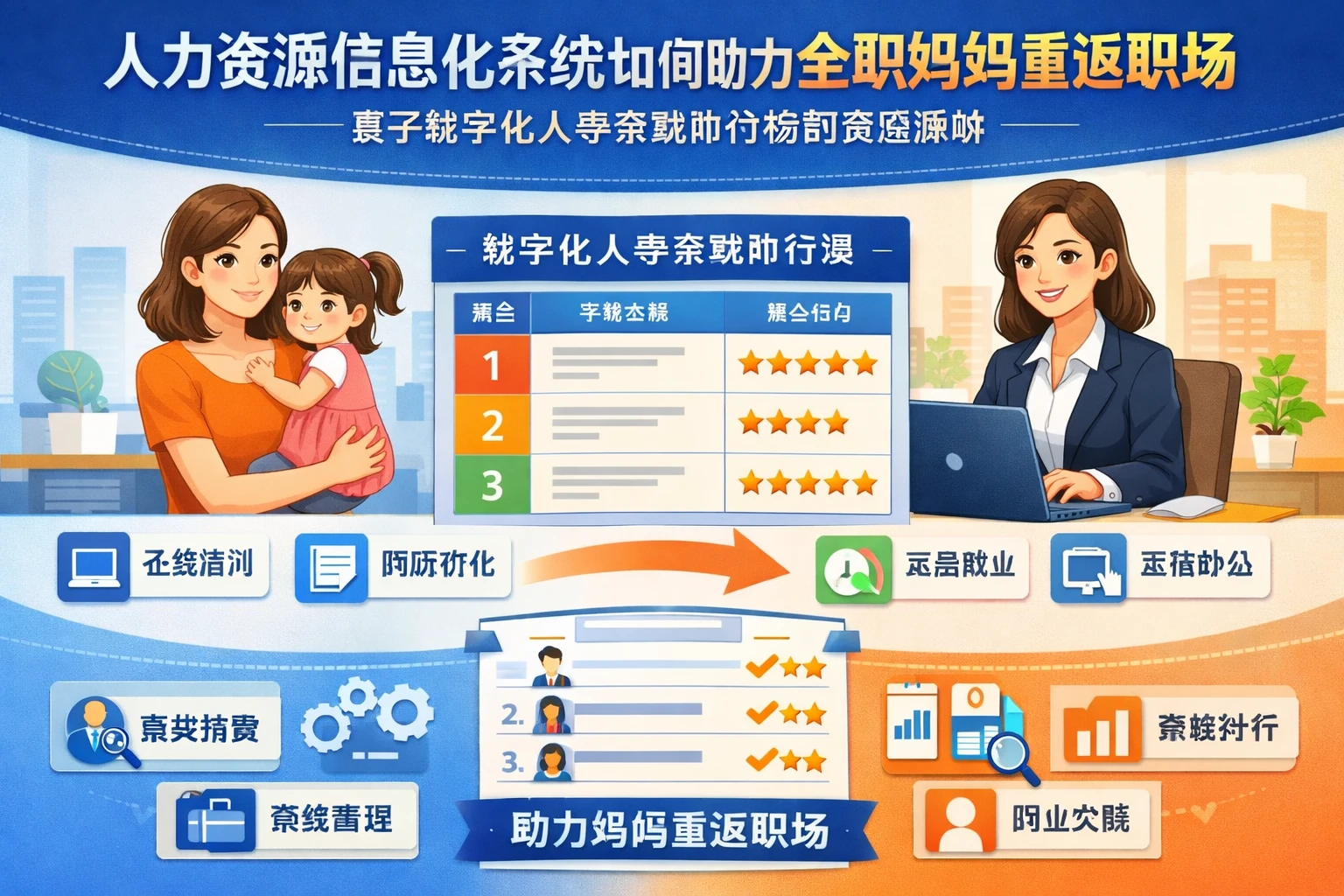 人力资源信息化系统如何助力全职妈妈重返职场——基于数字化人事系统排行榜的深度解析