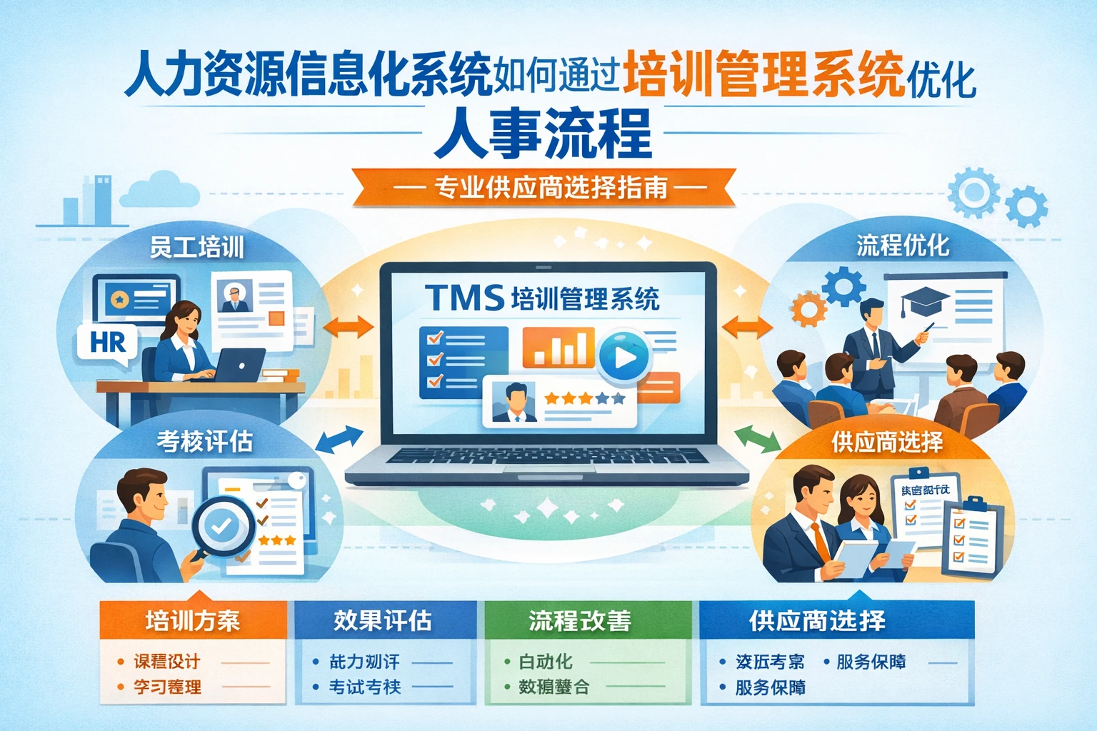 人力资源信息化系统如何通过培训管理系统优化人事流程——专业供应商选择指南