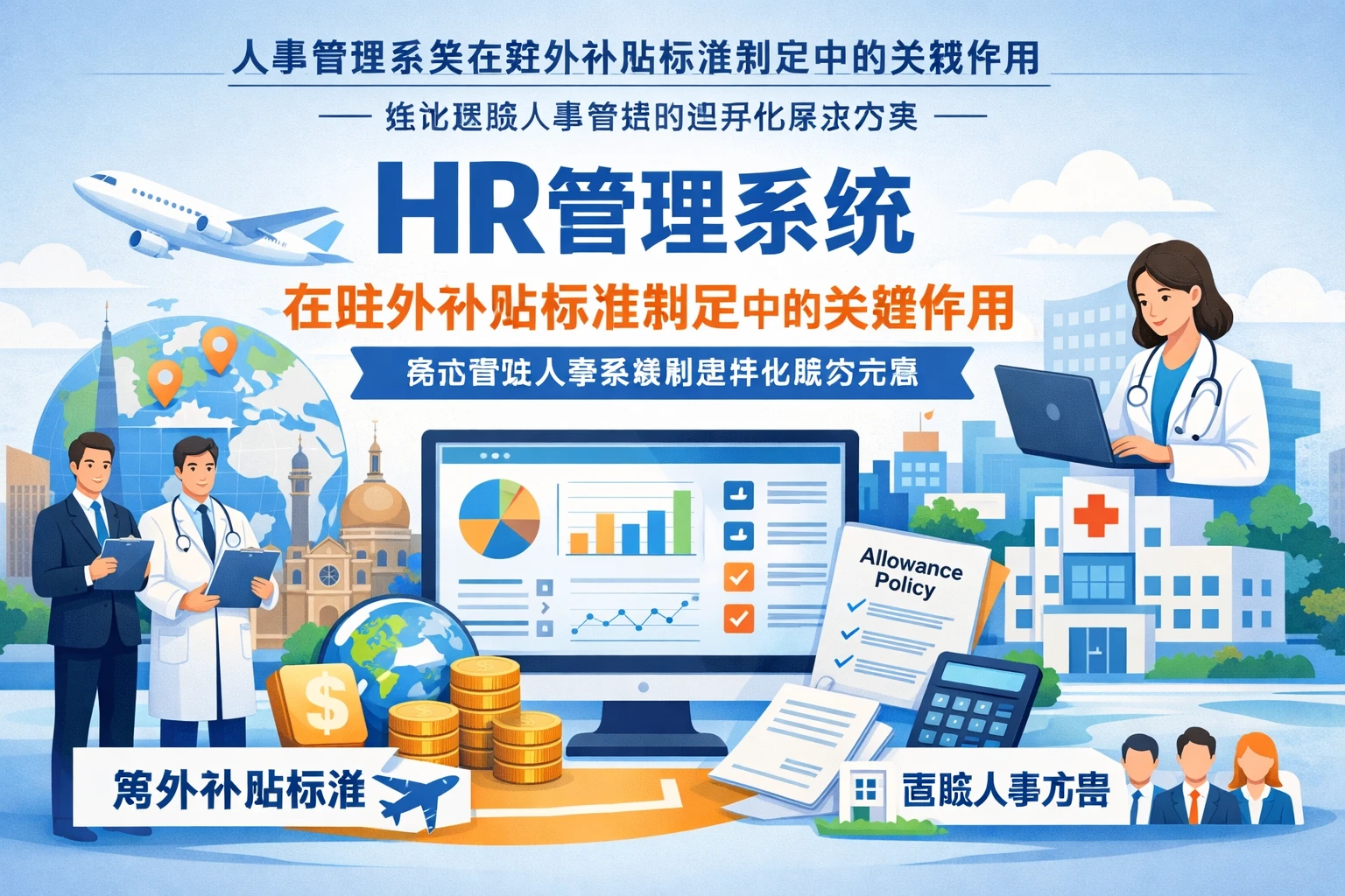 人事管理系统在驻外补贴标准制定中的关键作用——兼论医院人事系统的差异化解决方案