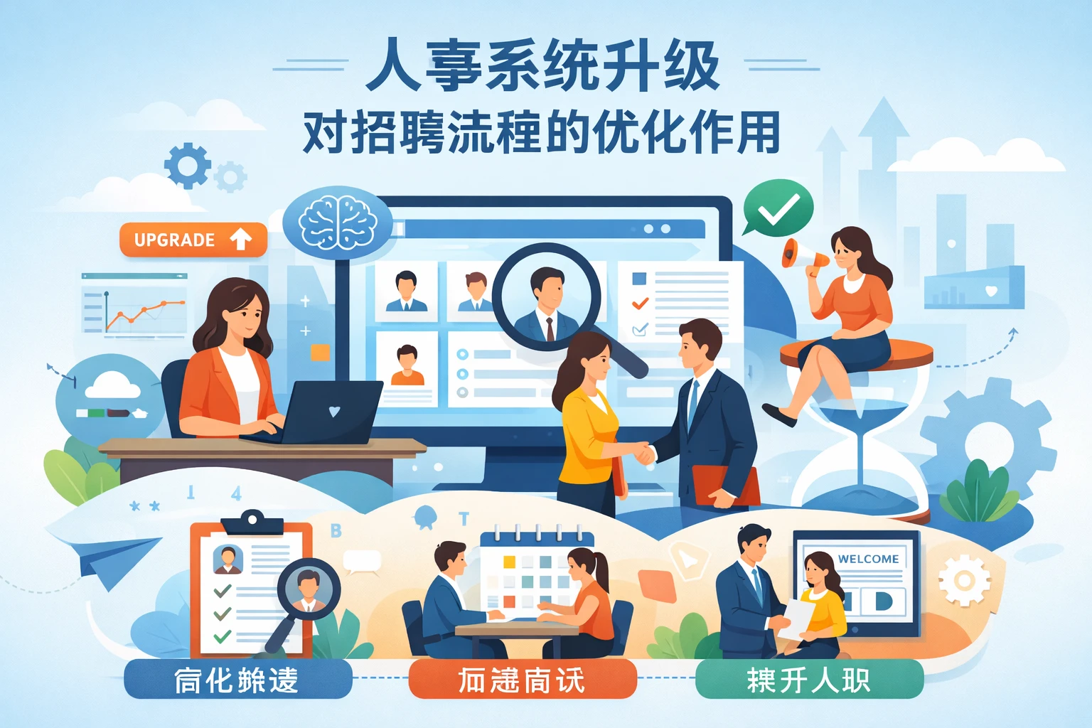 人事系统升级对招聘流程的优化作用