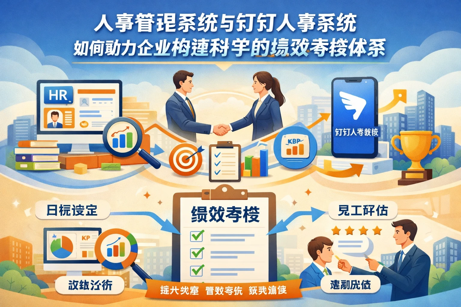 人事管理系统与钉钉人事系统如何助力企业构建科学的绩效考核体系