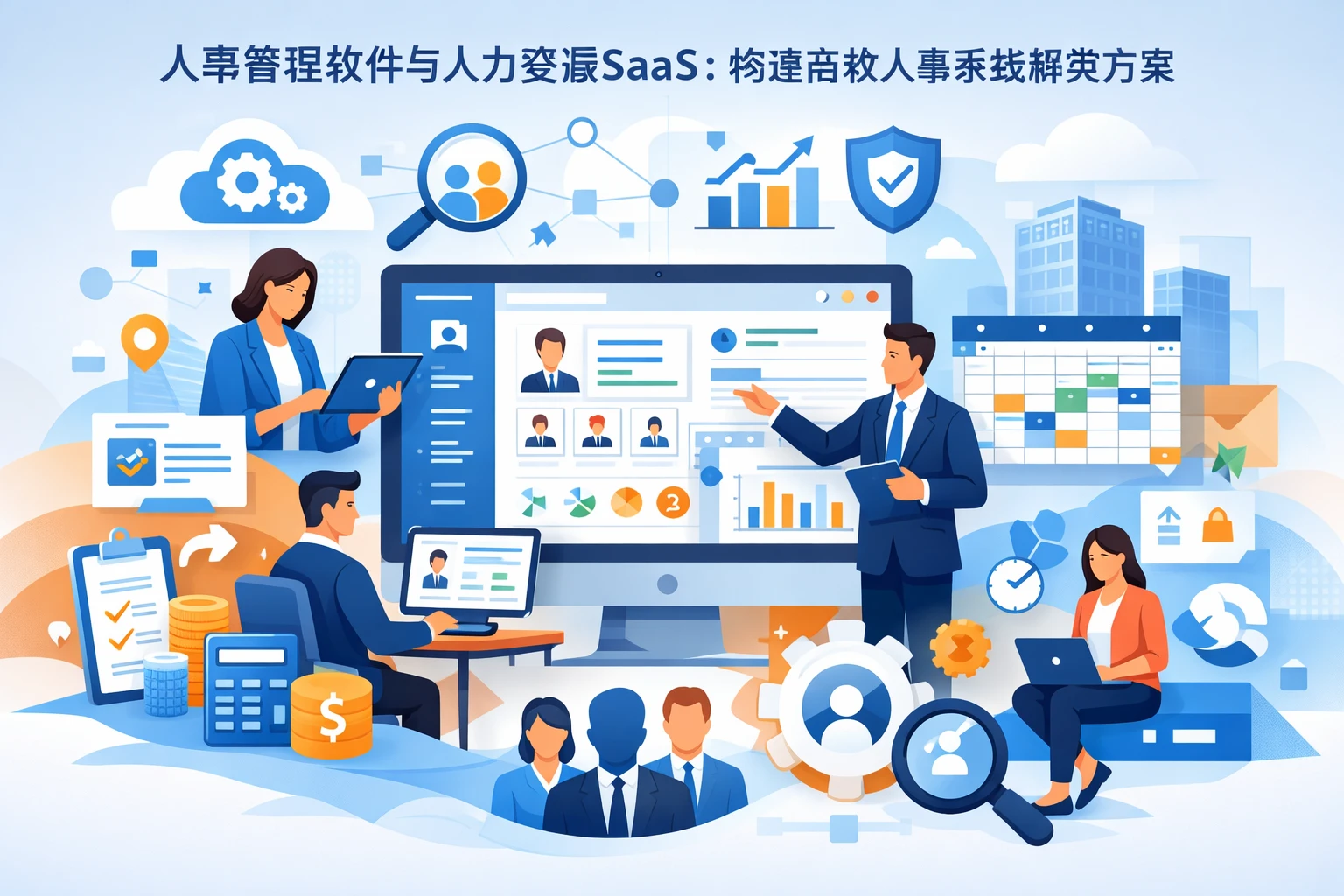 人事管理软件与人力资源SaaS:构建高效人事系统解决方案