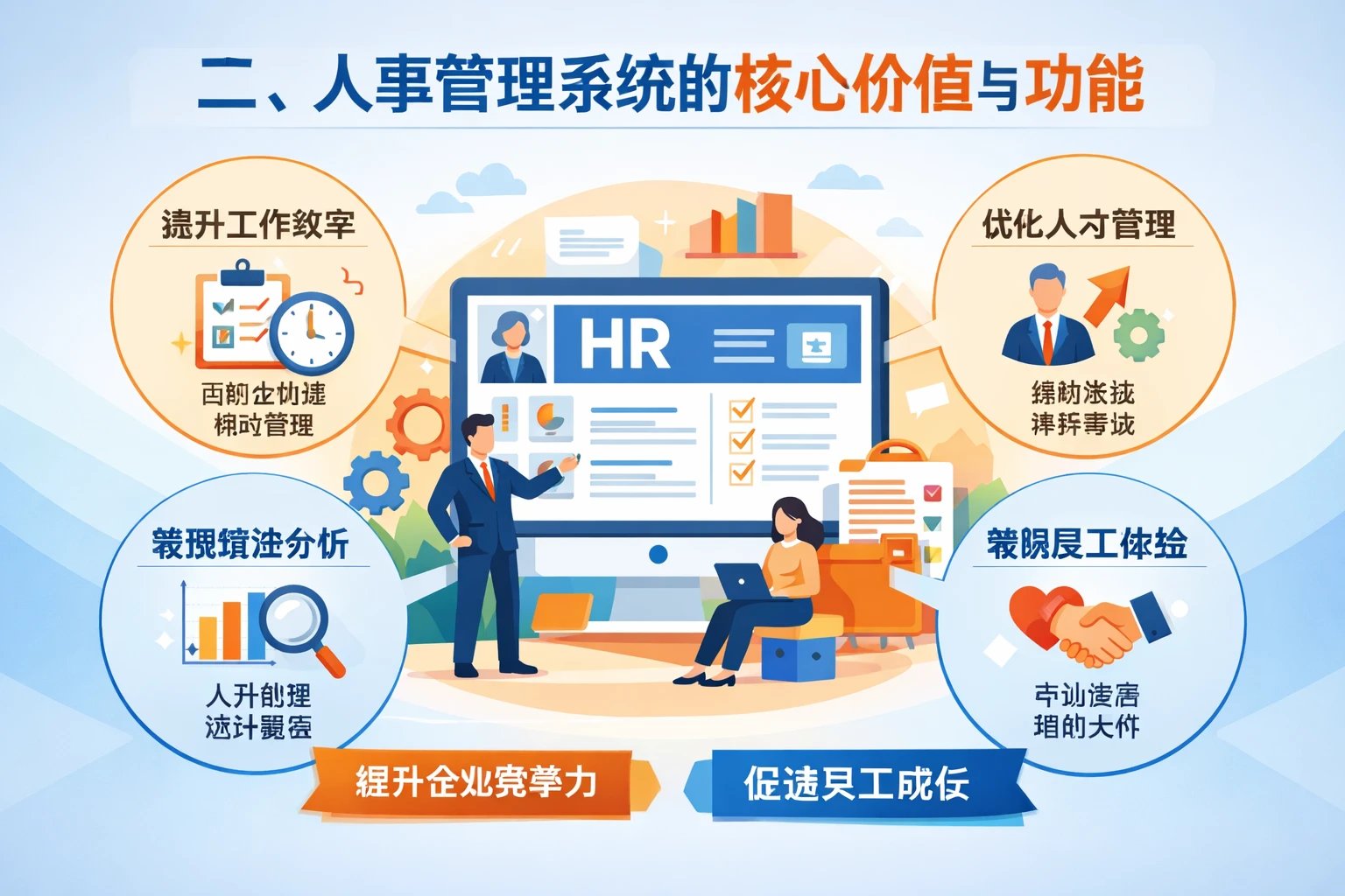 二、人事管理系统的核心价值与功能