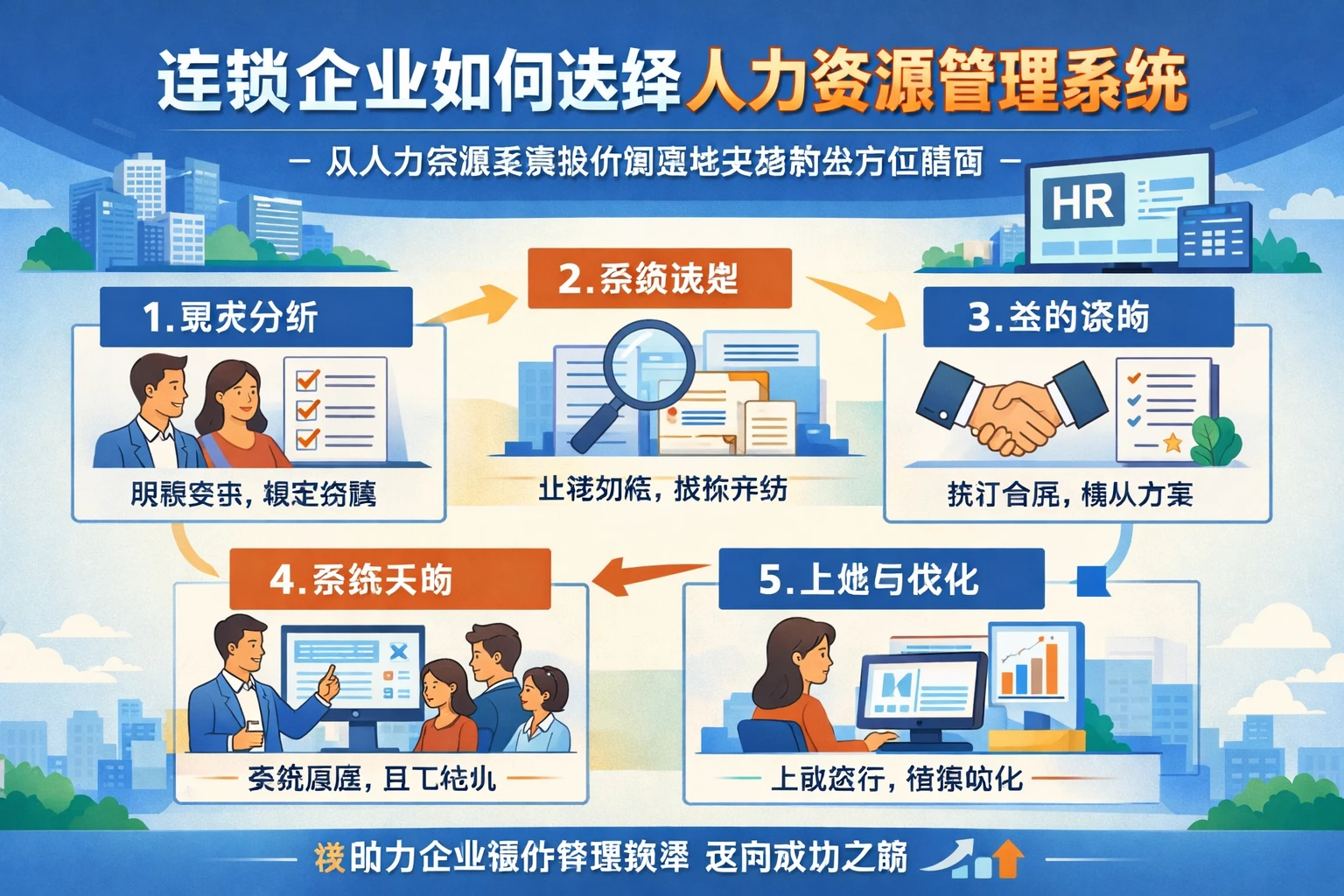 连锁企业如何选择人力资源管理系统：从人力资源系统报价到落地实施的全方位指南