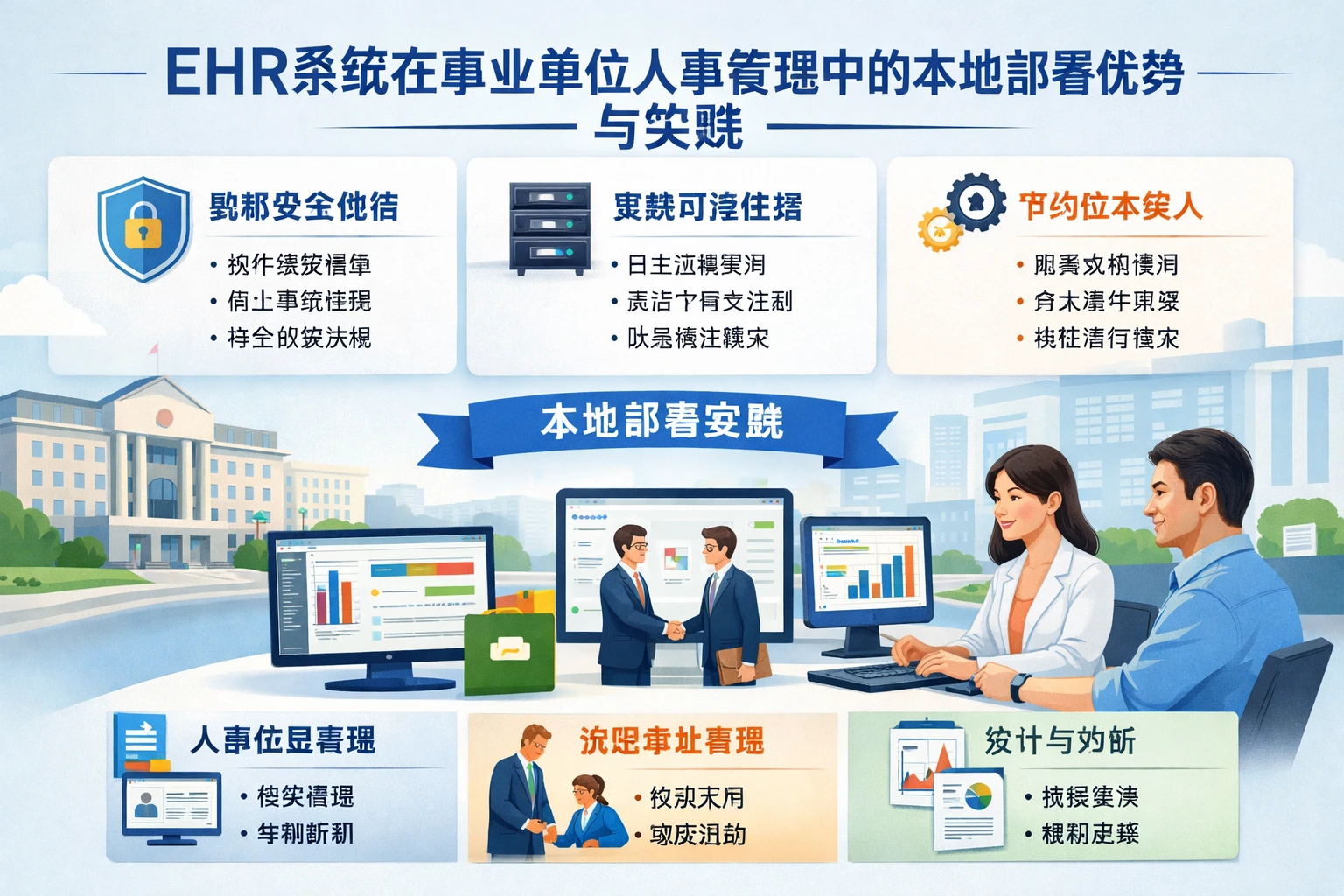 ehr系统在事业单位人事管理中的本地部署优势与实践