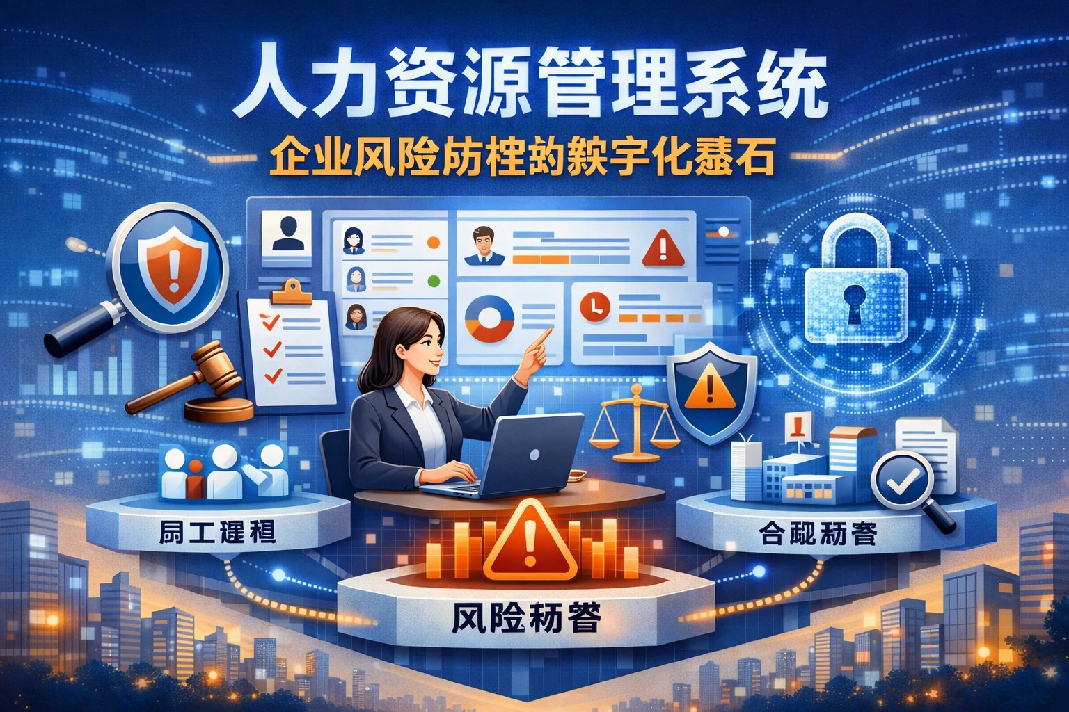 人力资源管理系统：企业风险防控的数字化基石
