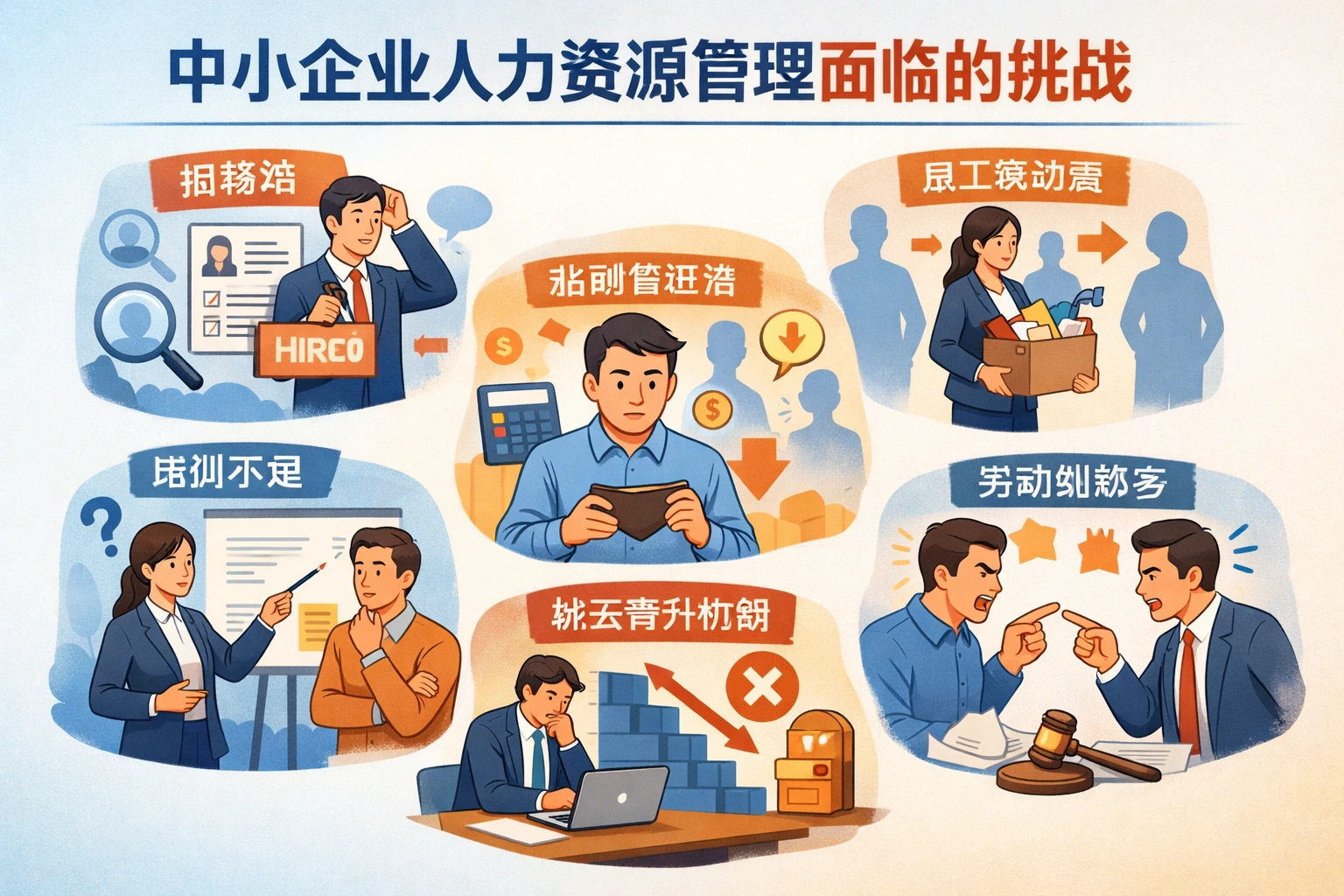 中小企业人力资源管理面临的挑战