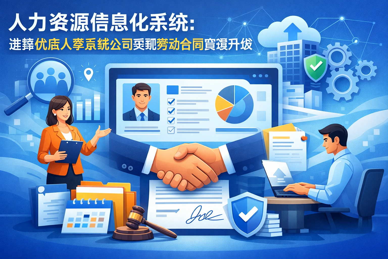 人力资源信息化系统:选择优质人事系统公司实现劳动合同管理升级