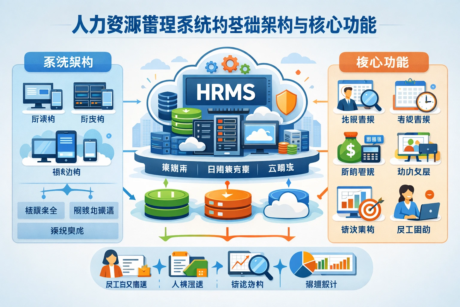 人力资源管理系统的基础架构与核心功能