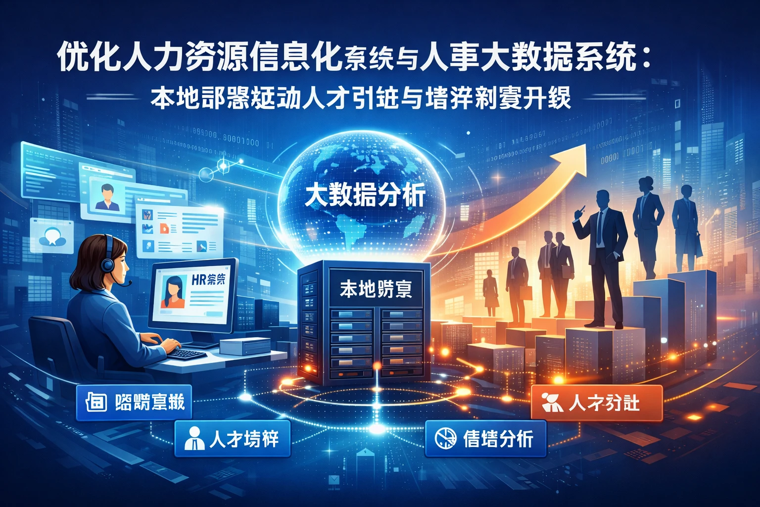 优化人力资源信息化系统与人事大数据系统：本地部署驱动人才引进与培养制度升级