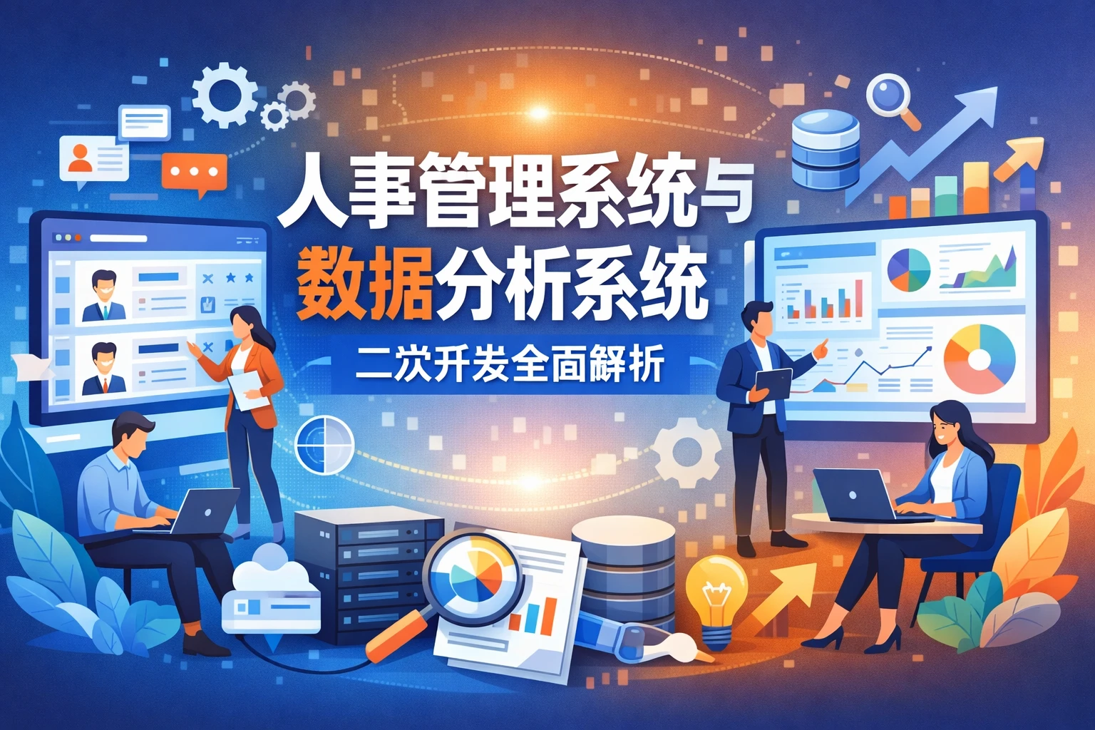 人事管理系统与数据分析系统二次开发全面解析