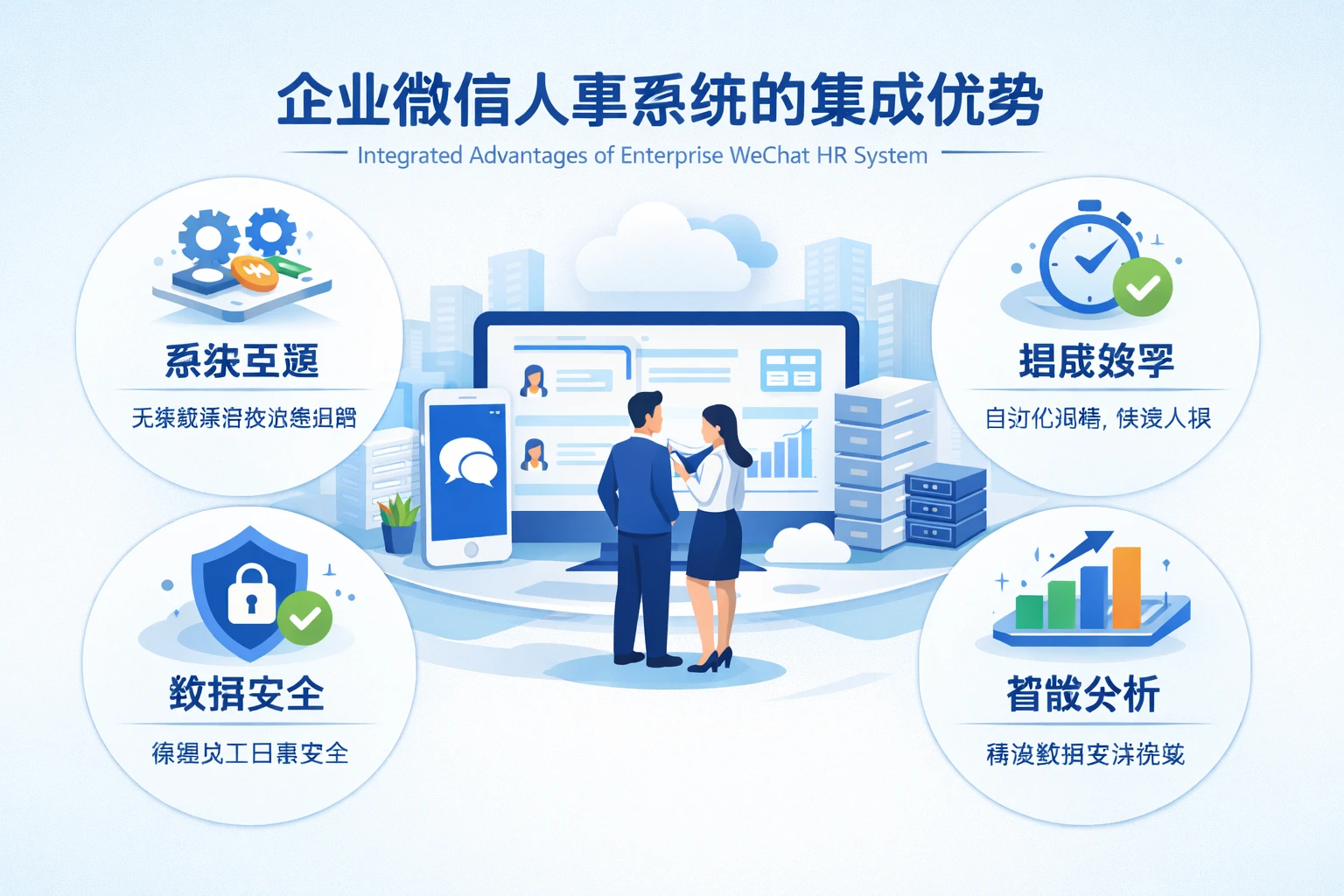 企业微信人事系统的集成优势