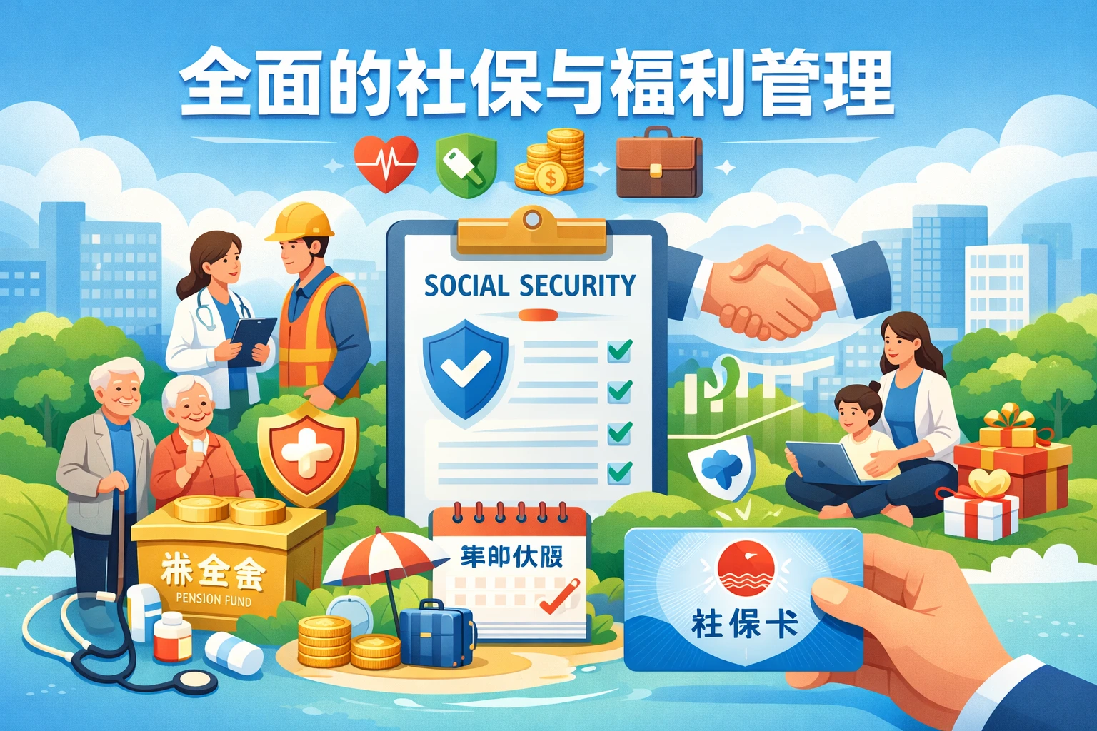 全面的社保与福利管理