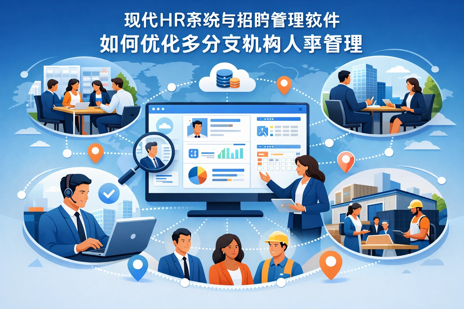 现代HR系统与招聘管理软件如何优化多分支机构人事管理