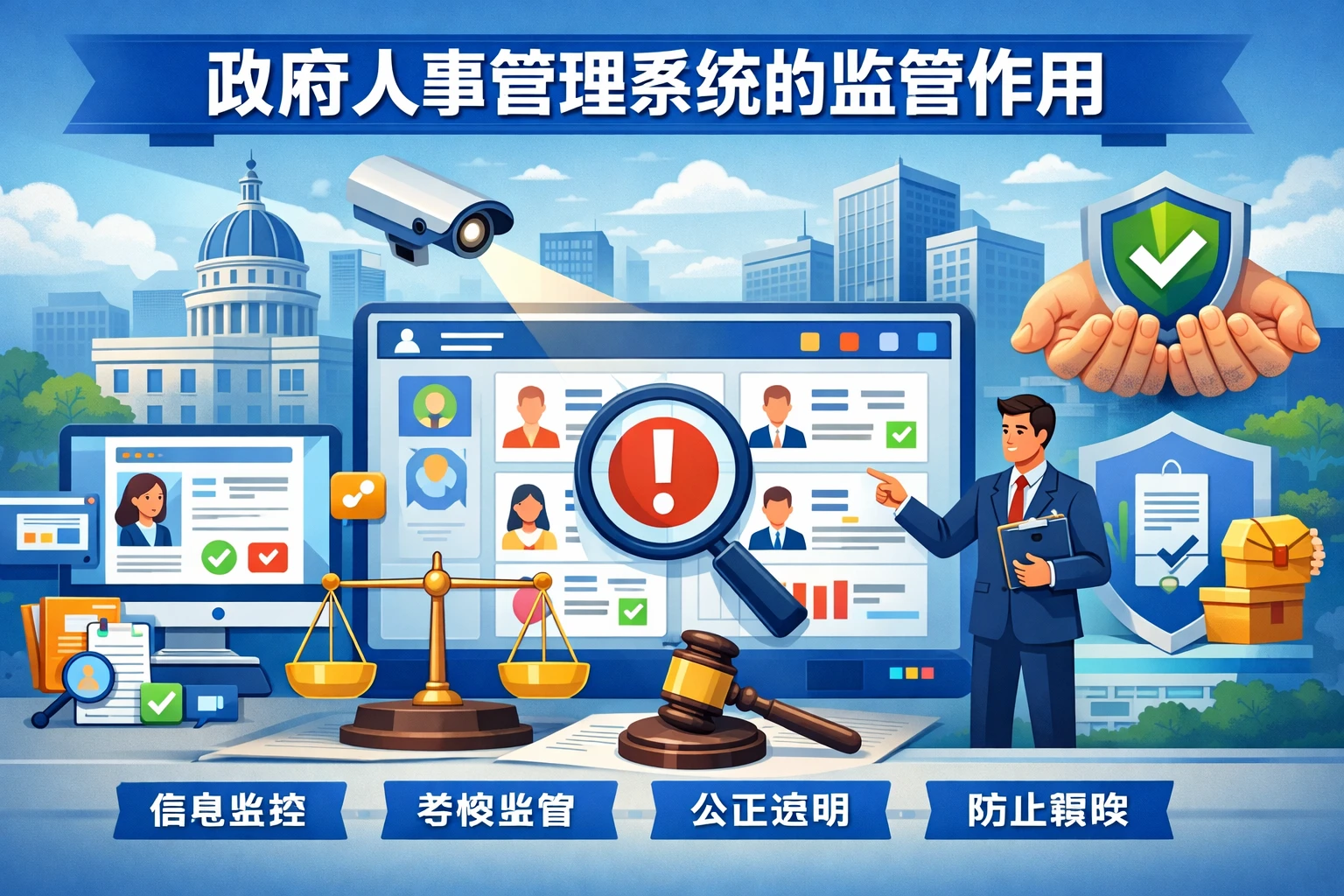 政府人事管理系统的监管作用