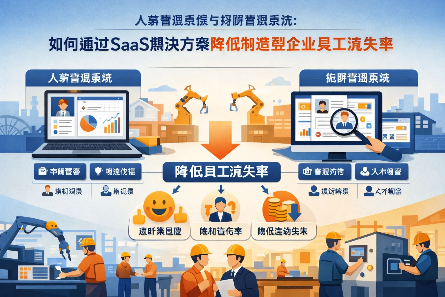 人事管理系统与招聘管理系统：如何通过SaaS解决方案降低制造型企业员工流失率