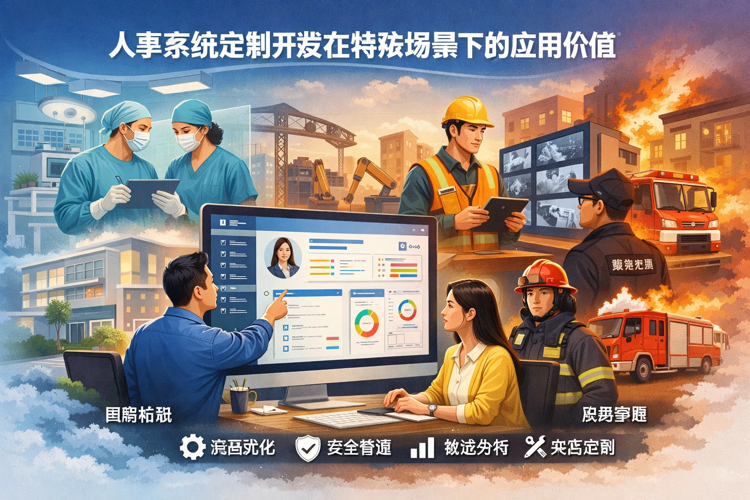 人事系统定制开发在特殊场景下的应用价值