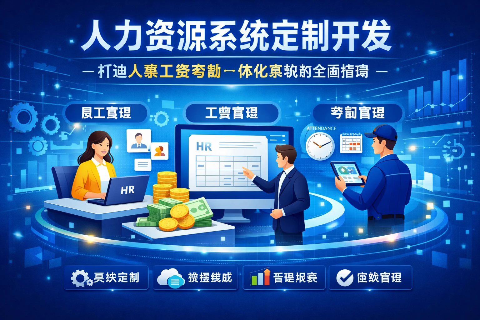 人力资源系统定制开发：打造人事工资考勤一体化系统的全面指南