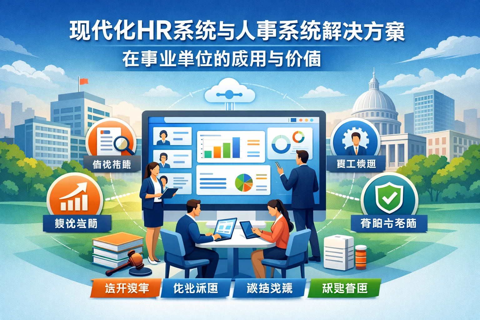 现代化HR系统与人事系统解决方案在事业单位的应用与价值
