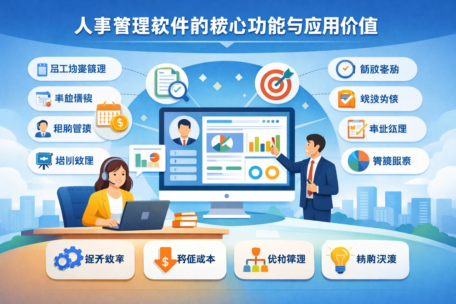 人事管理软件的核心功能与应用价值