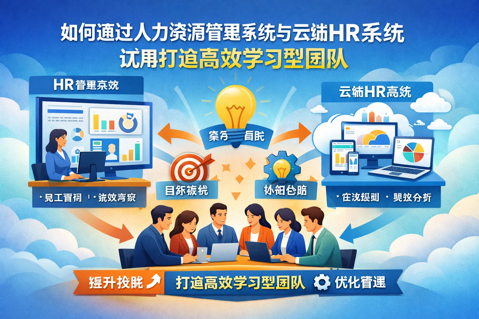 如何通过人力资源管理系统与云端HR系统试用打造高效学习型团队