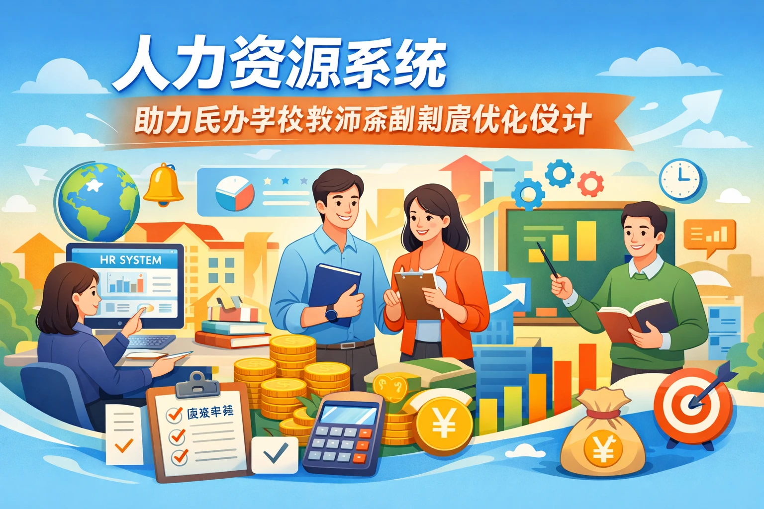 人力资源系统助力民办学校教师薪酬制度优化设计