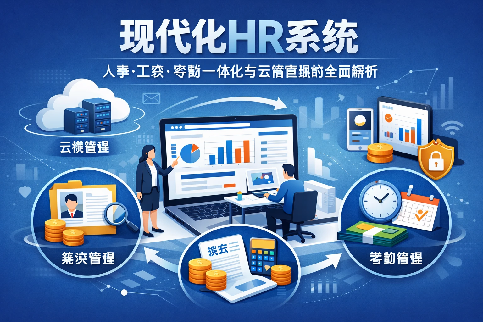 现代化HR系统:人事工资考勤一体化与云端管理的全面解析