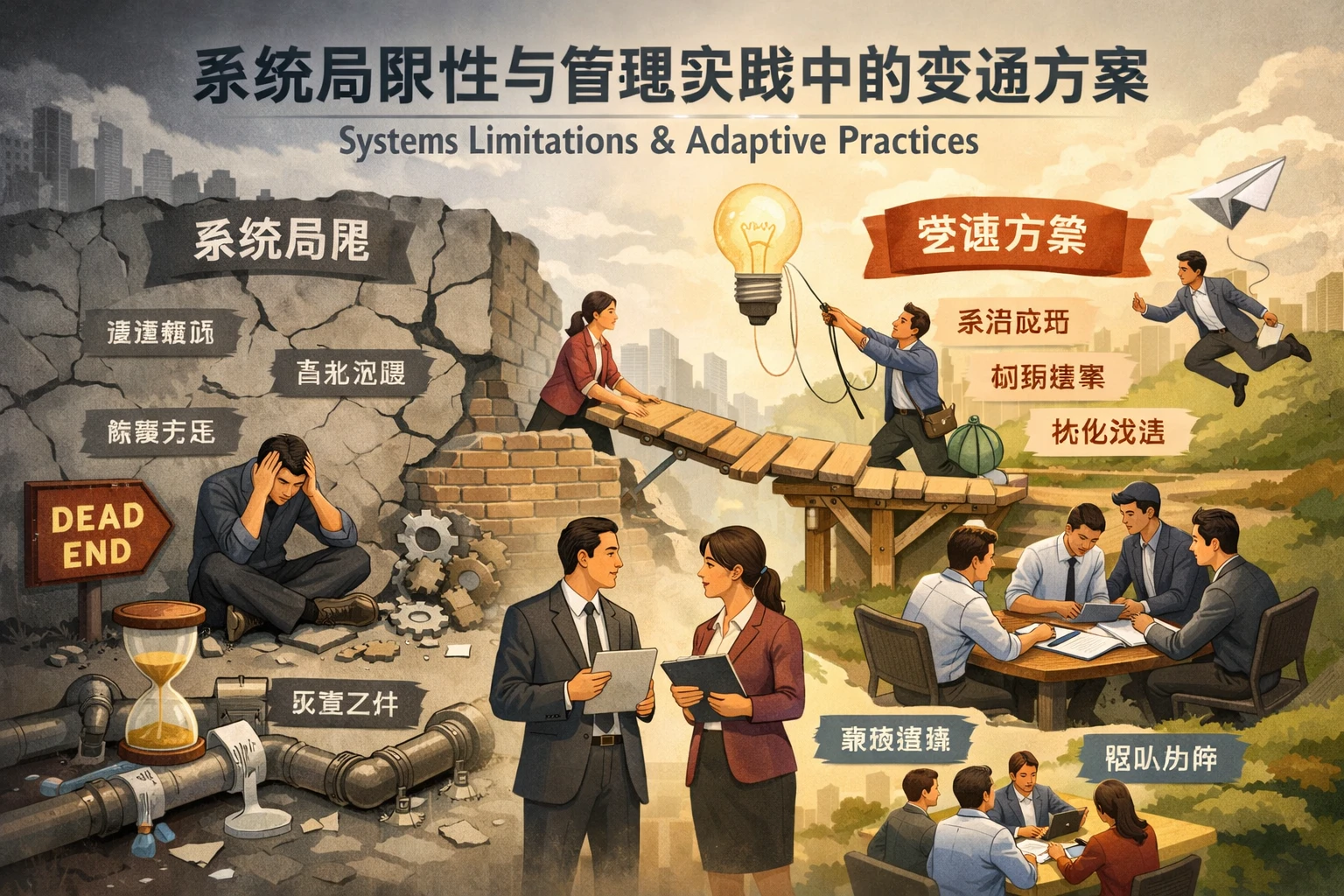 系统局限性与管理实践中的变通方案