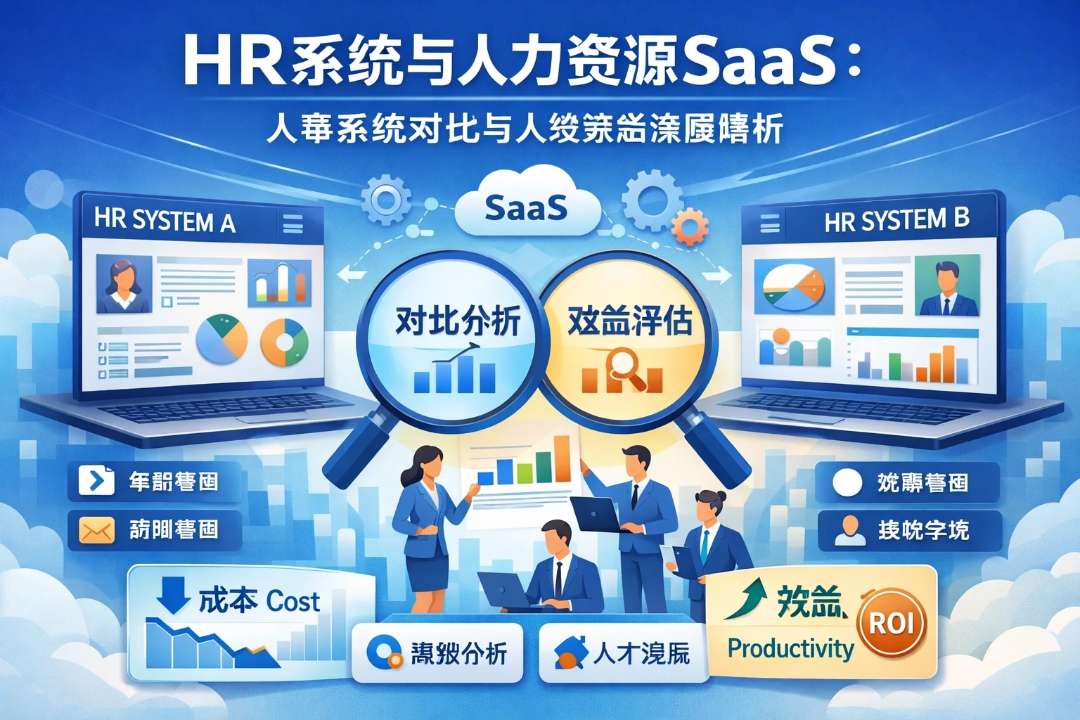 HR系统与人力资源SaaS：人事系统对比与人效效益深度解析