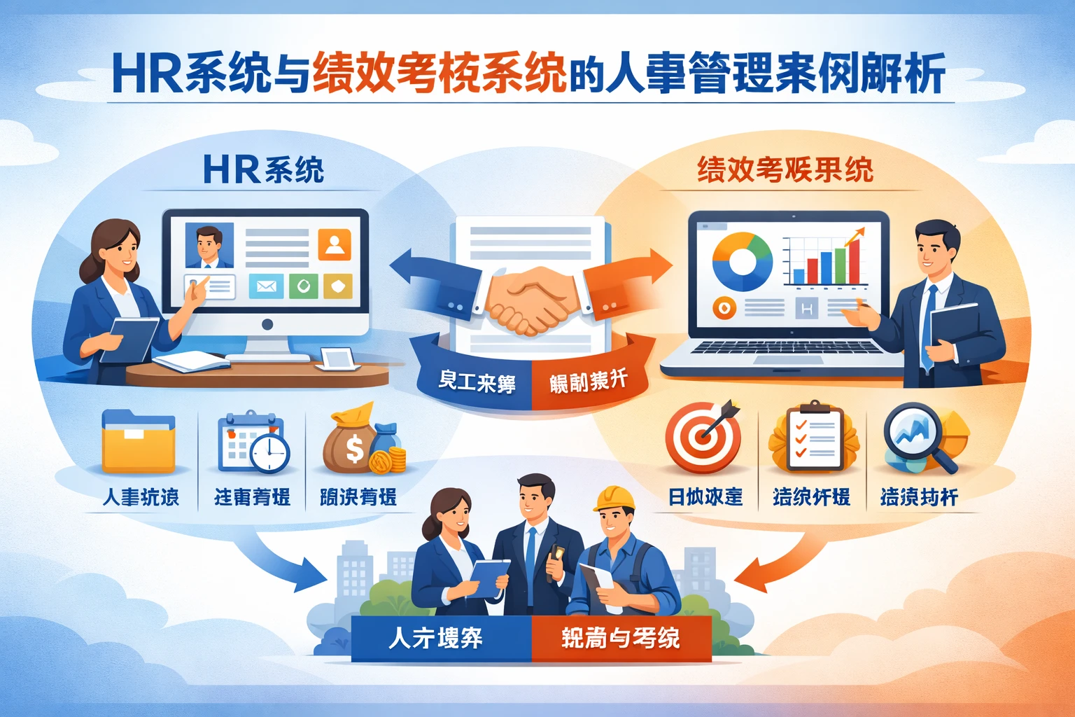 HR系统与绩效考核系统的人事管理案例解析