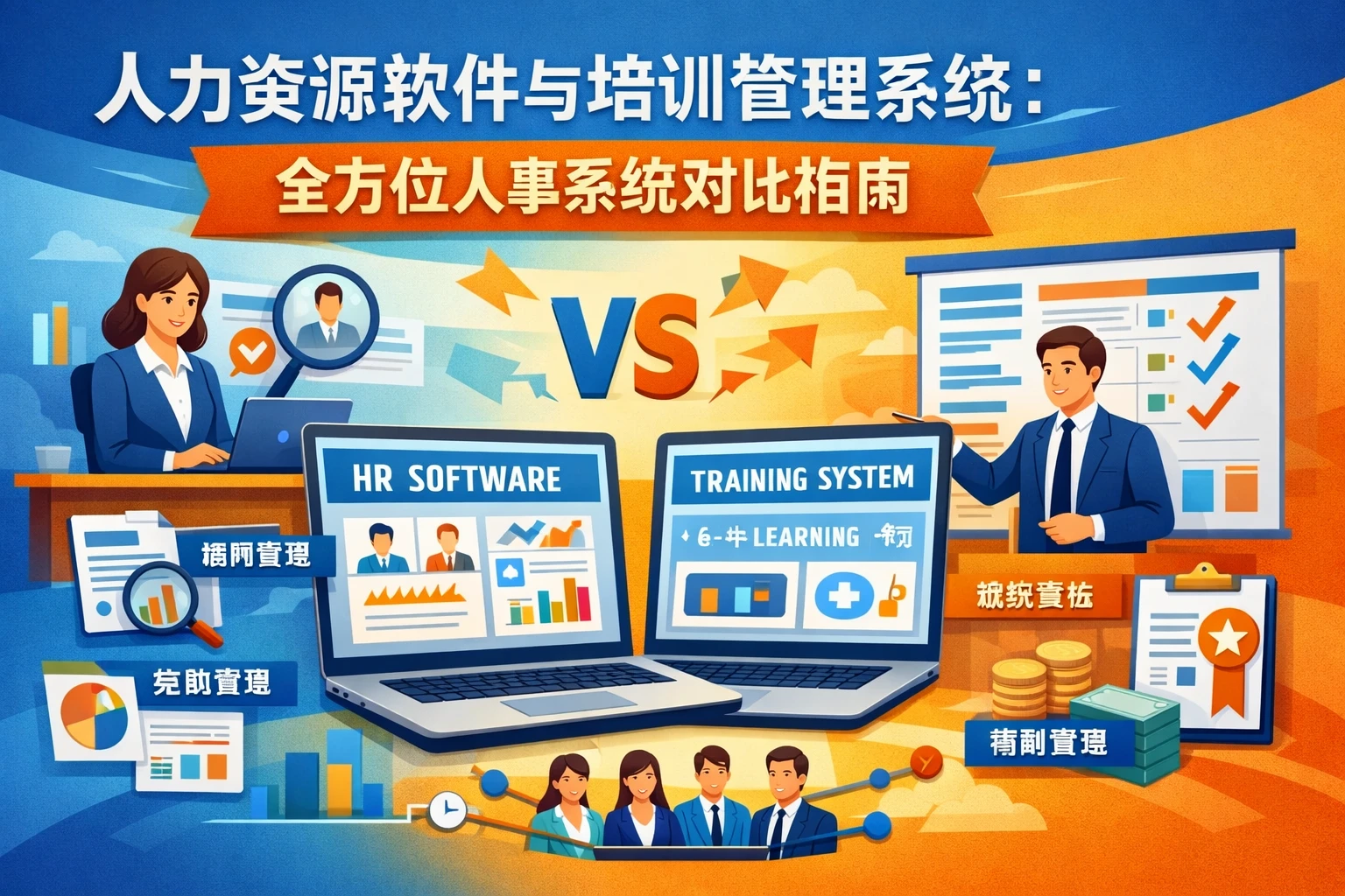 人力资源软件与培训管理系统:全方位人事系统对比指南