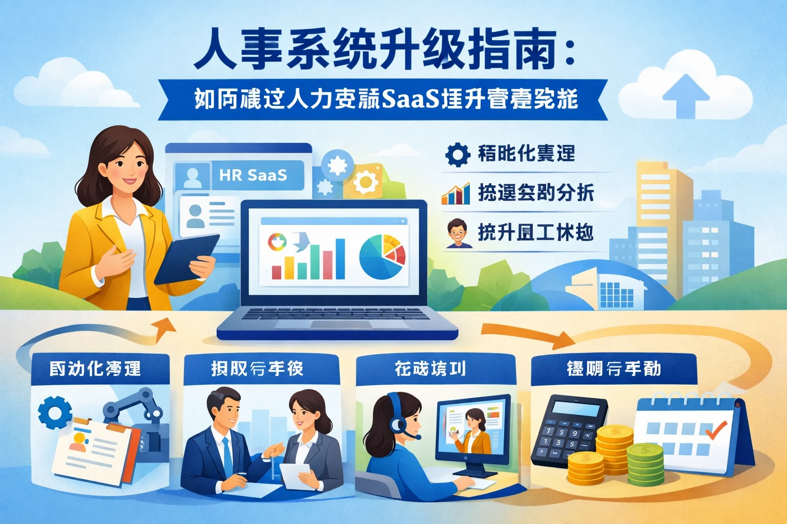 人事系统升级指南：如何通过人力资源SaaS提升管理效能