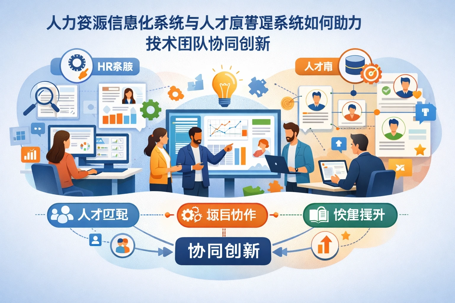 人力资源信息化系统与人才库管理系统如何助力技术团队协同创新
