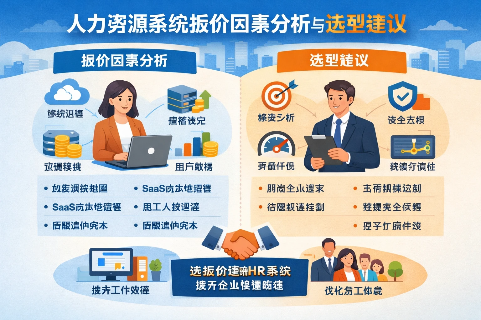 人力资源系统报价因素分析与选型建议
