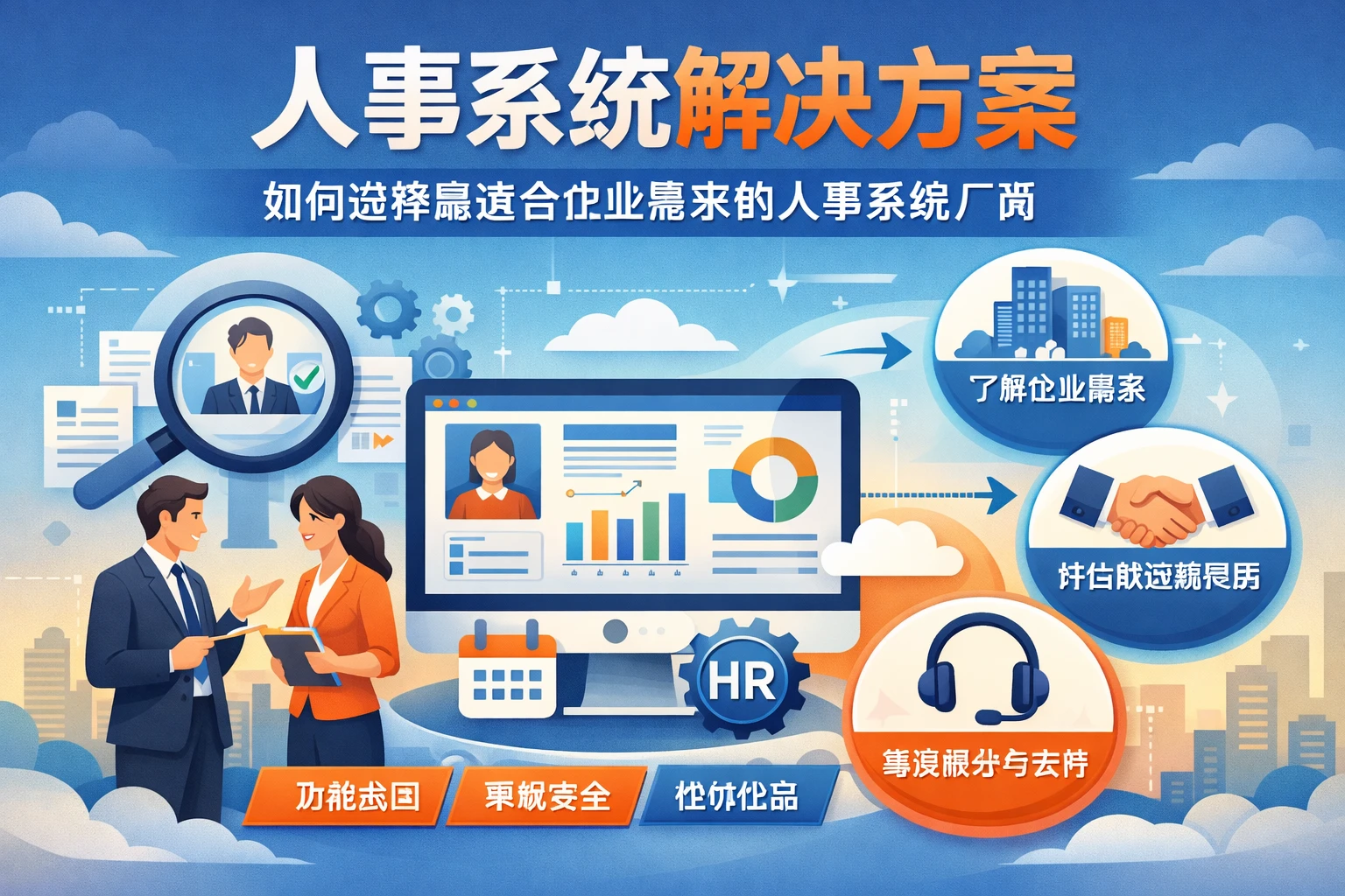 人事系统解决方案：如何选择最适合企业需求的人事系统厂商