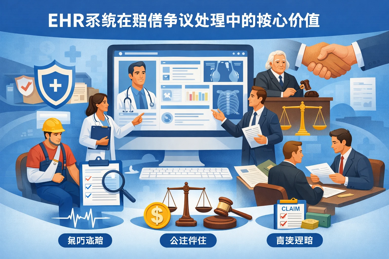 EHR系统在赔偿争议处理中的核心价值