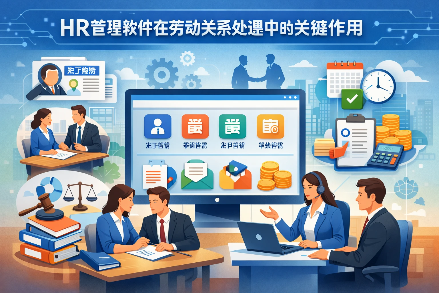 HR管理软件在劳动关系处理中的关键作用