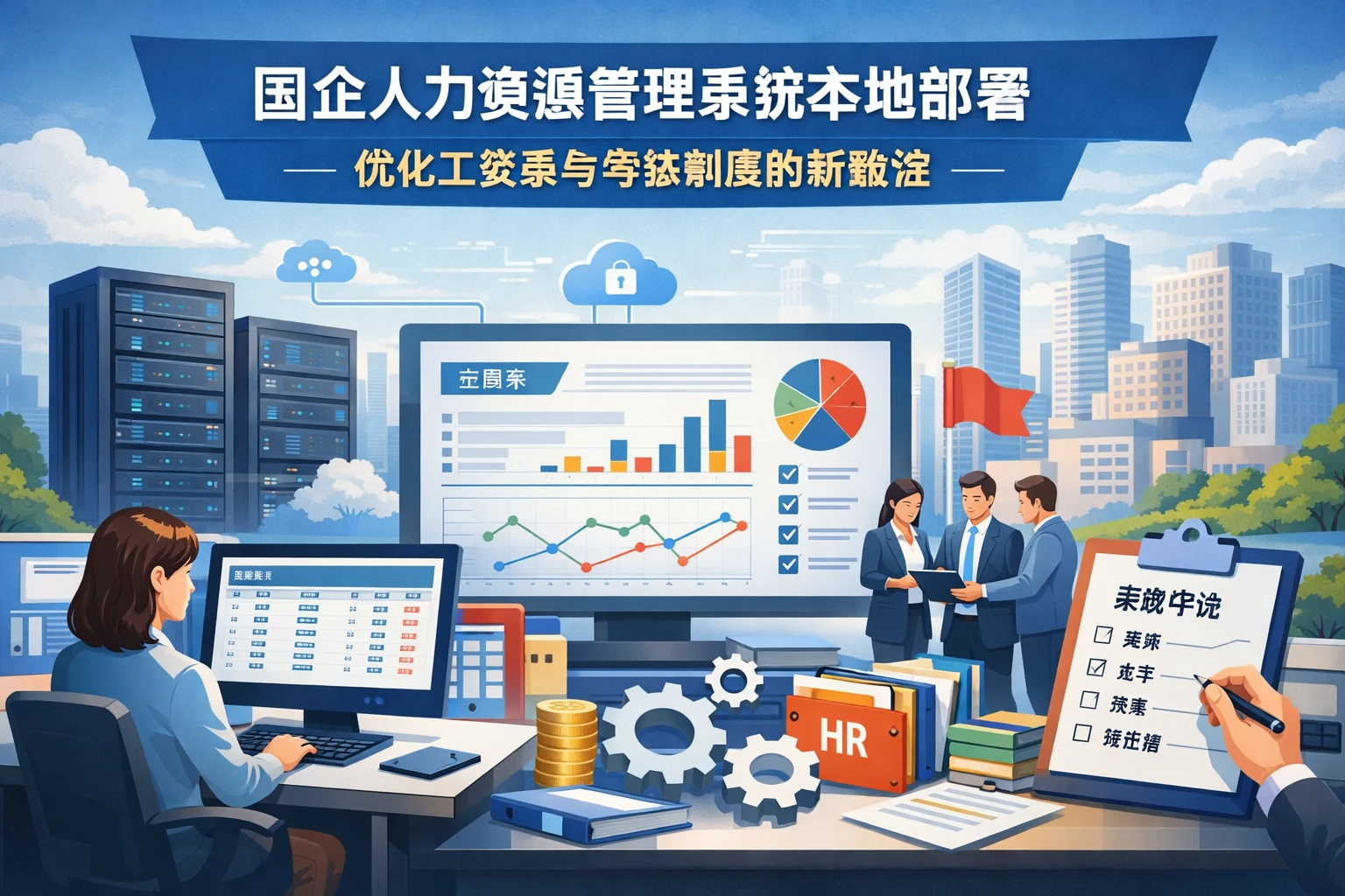 国企人力资源管理系统本地部署：优化工资表与考核制度的新路径