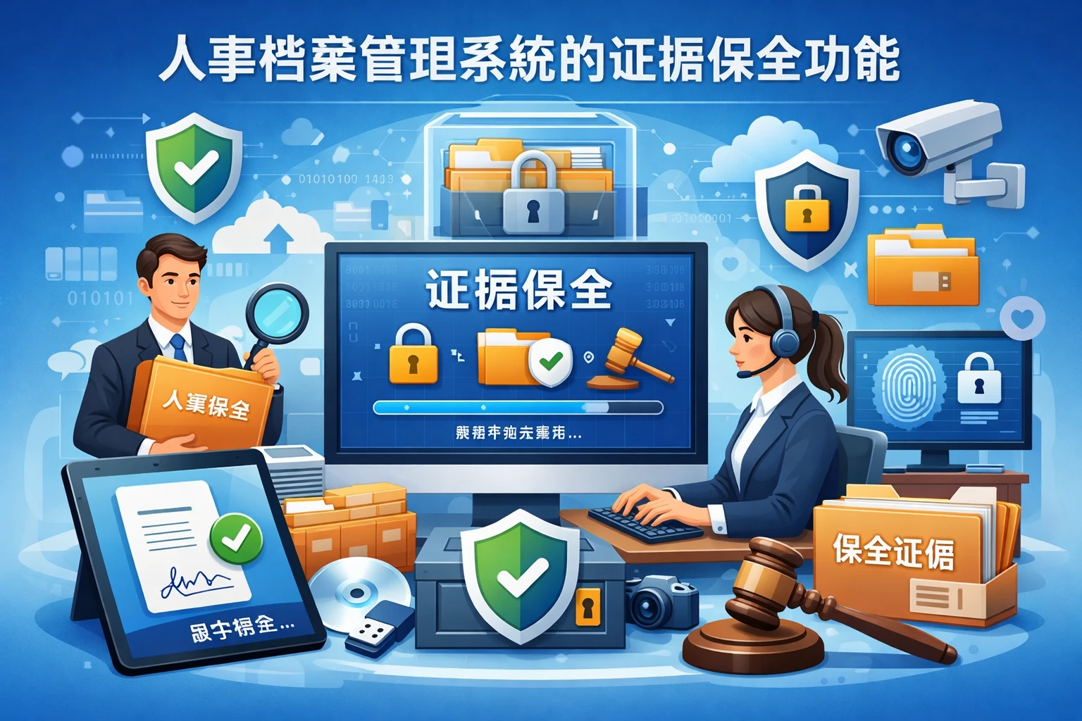 人事档案管理系统的证据保全功能