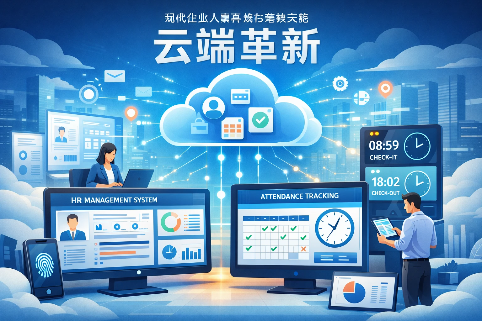 现代企业人事系统与考勤系统的云端革新