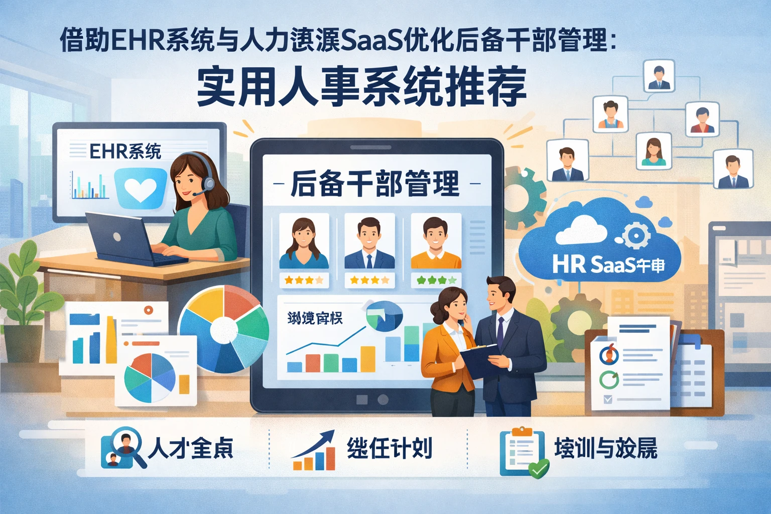 借助EHR系统与人力资源SaaS优化后备干部管理:实用人事系统推荐