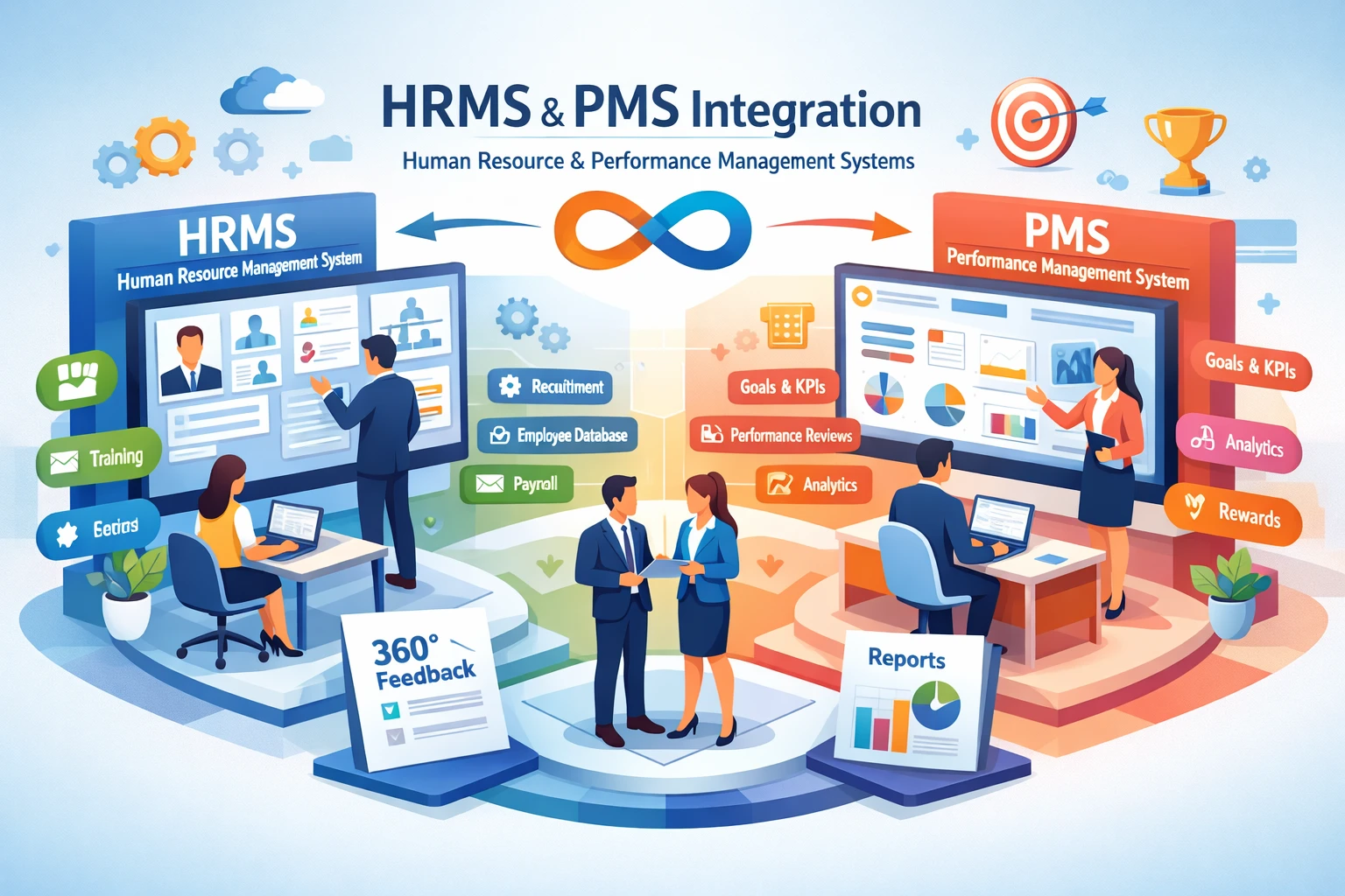 现代企业人力资源管理系统与绩效管理系统的整合应用
