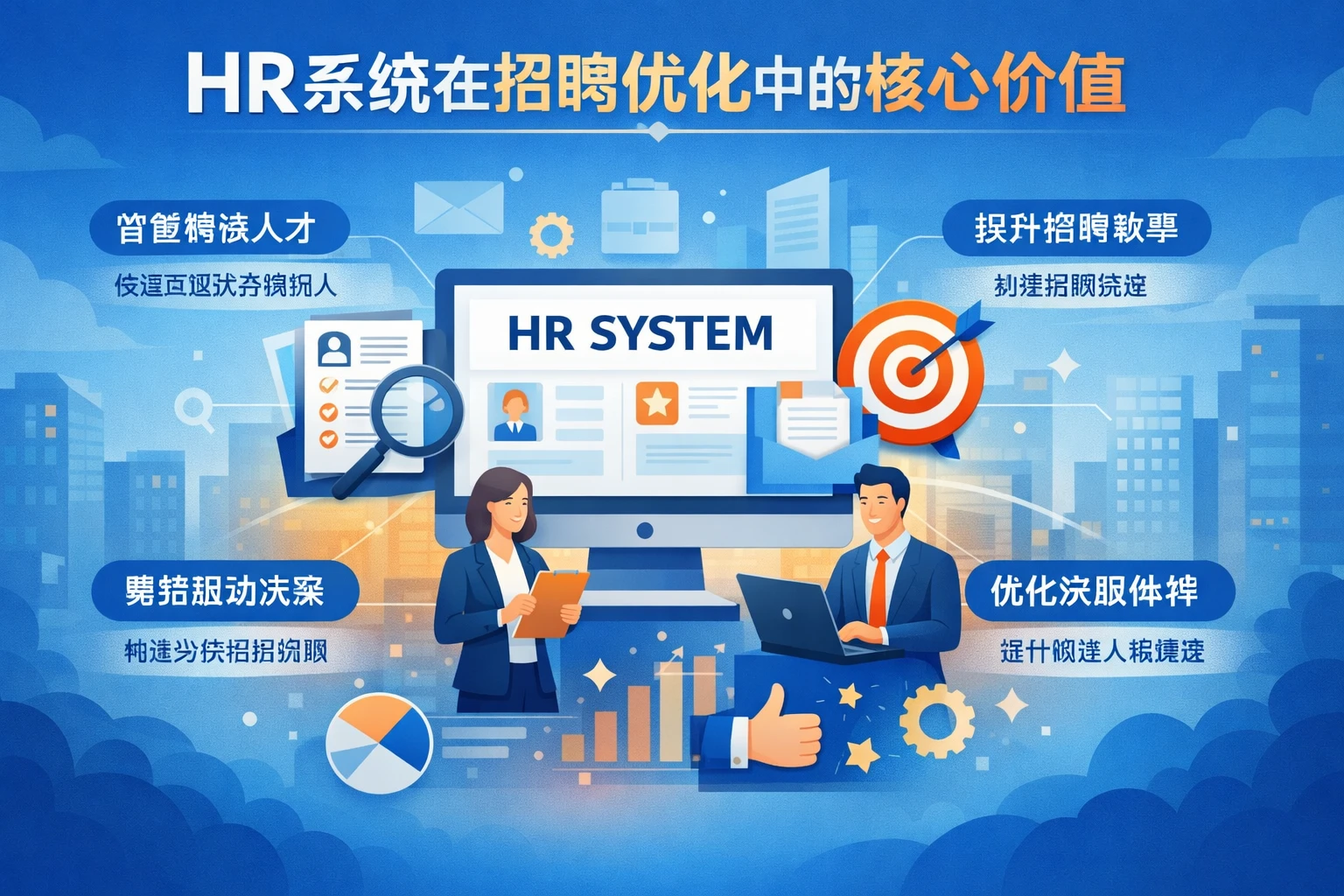 HR系统在招聘优化中的核心价值