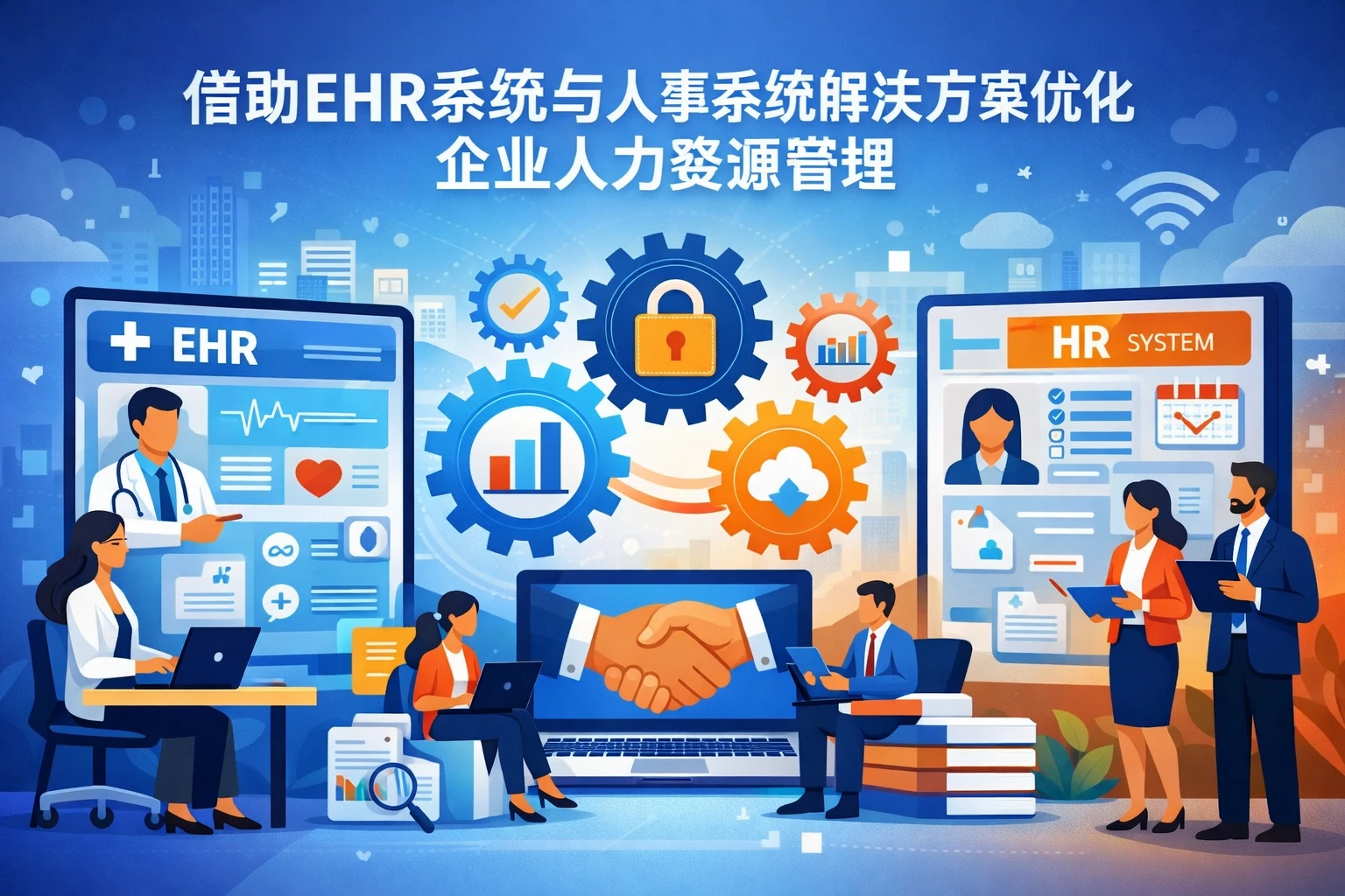 借助EHR系统与人事系统解决方案优化企业人力资源管理