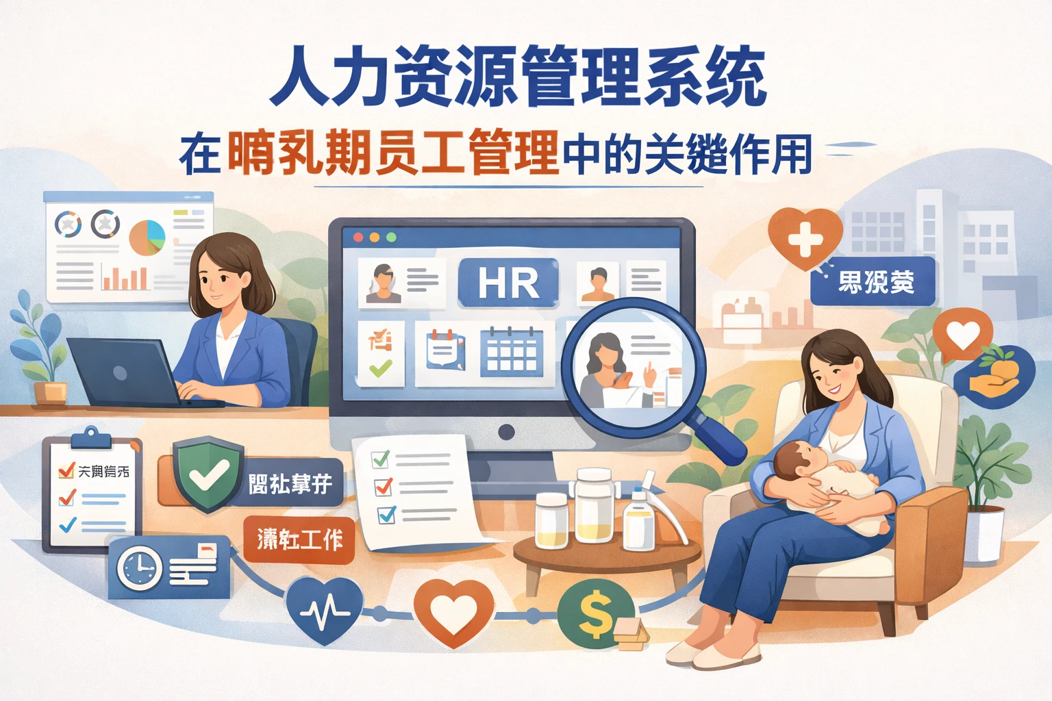 人力资源管理系统在哺乳期员工管理中的关键作用