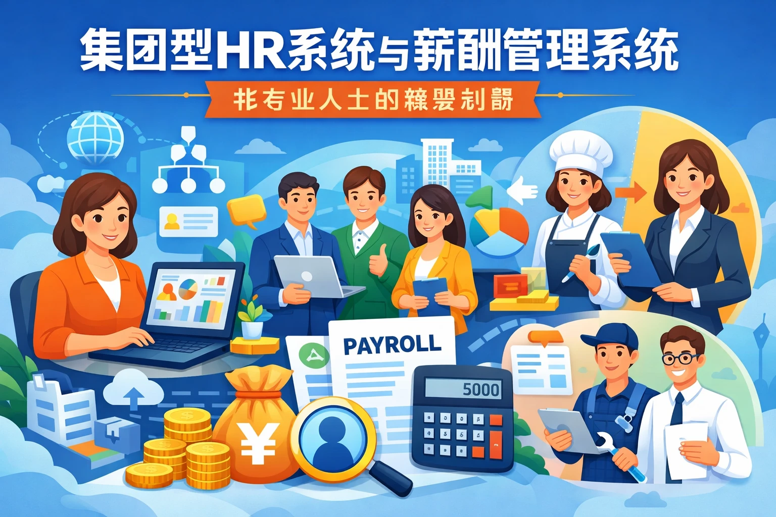 集团型HR系统与薪酬管理系统：非专业人士的转型利器