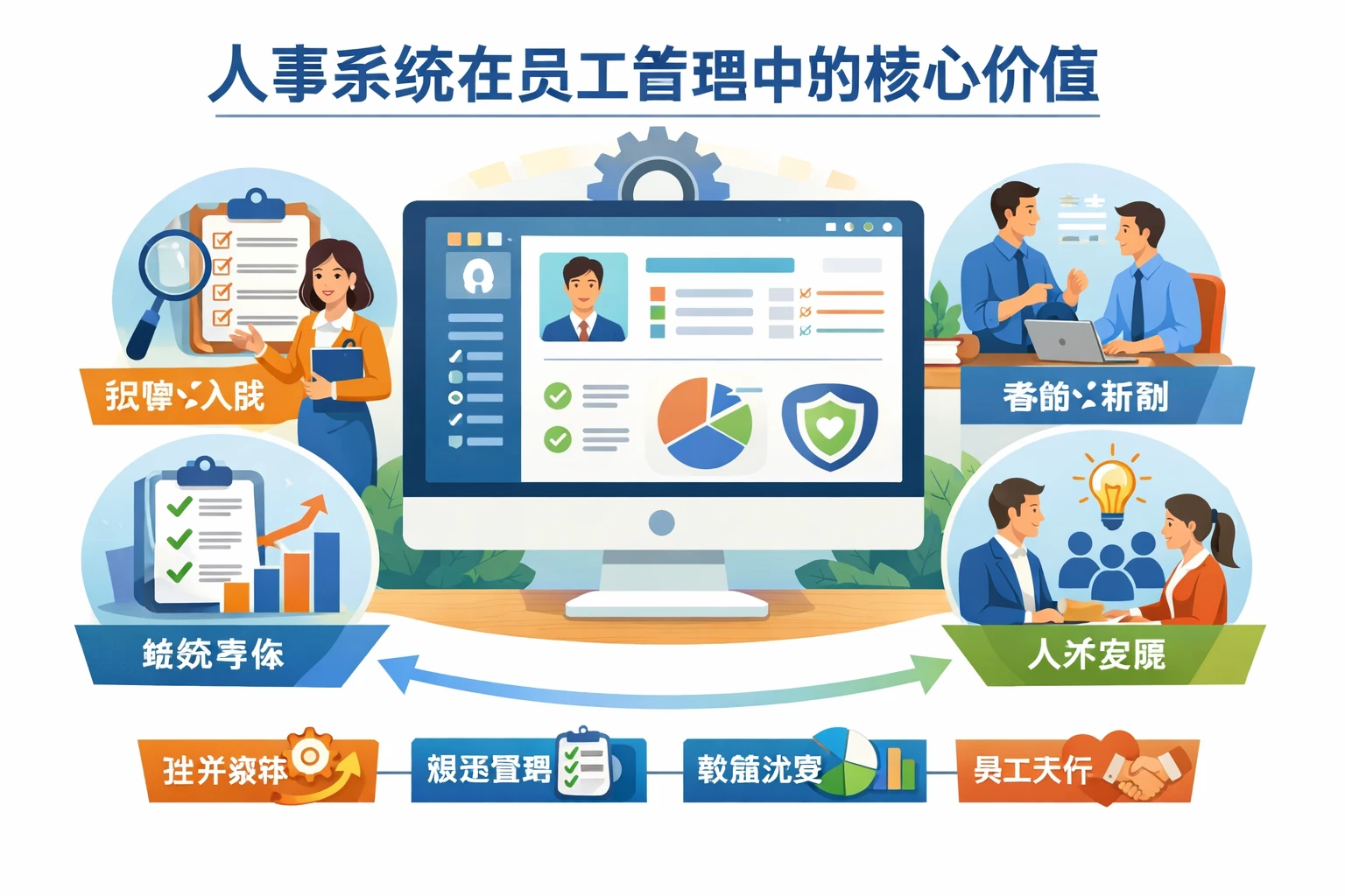 人事系统在员工管理中的核心价值