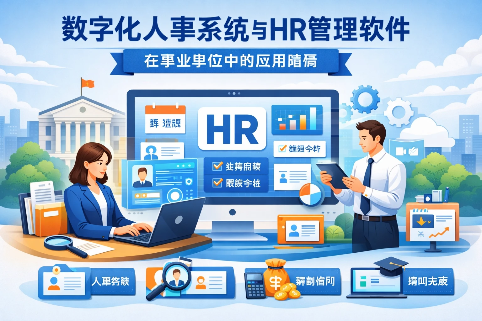 数字化人事系统与HR管理软件在事业单位中的应用指南