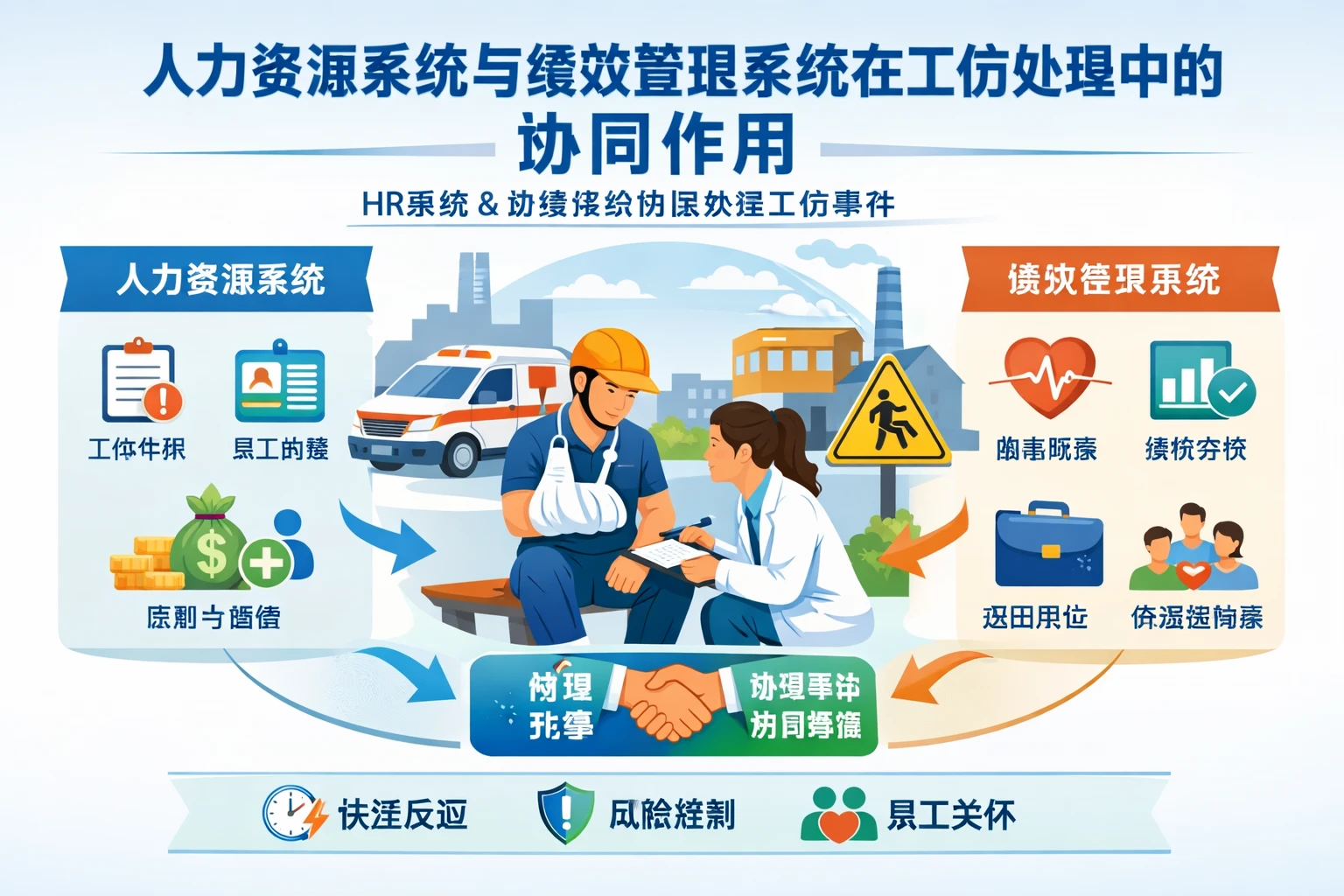 人力资源系统与绩效管理系统在工伤处理中的协同作用