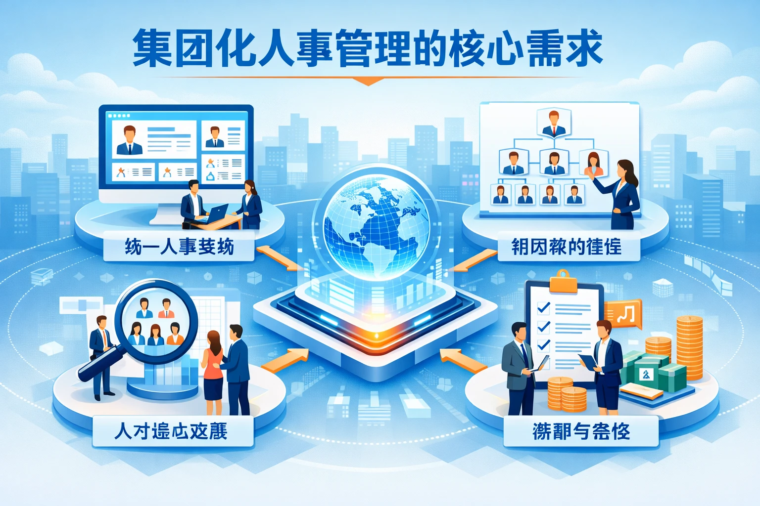 集团化人事管理的核心需求